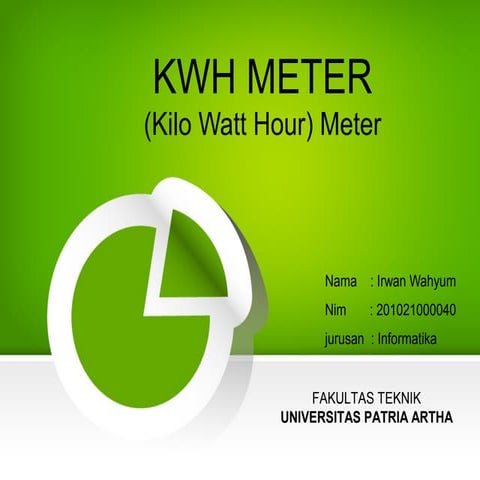 ppt KWH meter
