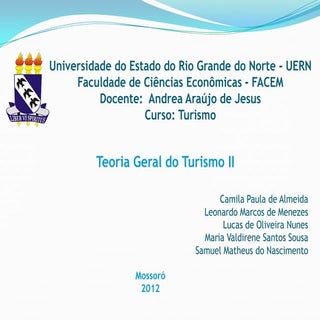 SISTUR - CONJUNTO DE RELAÇÕES AMBIE...