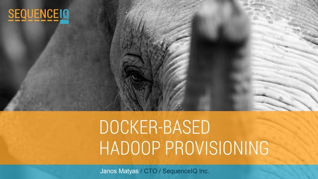 Docker Based Hadoop Provisioning
