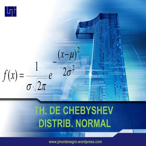 Th. Chebyshev Distrib. Normal | PDF