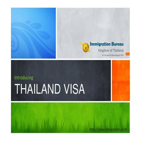 Kingdom of Thailand - visa