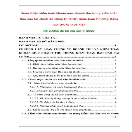 Kiểm toán Phương Đông ICA 