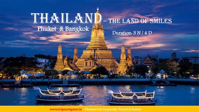 MICE Trip to Thailand