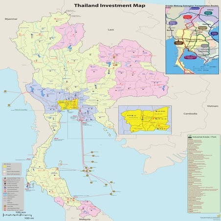 Map of Thailand | PDF