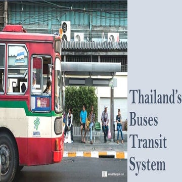 Thailand bus transit system