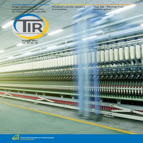 Thailand Investment Review, October 2017