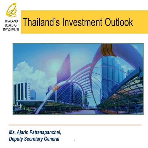 BOI Webinar: Thailand's Investment Outlook