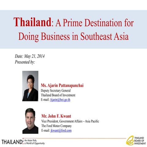 Thailand: A Prime Destination for Doing Business in Southeast Asia