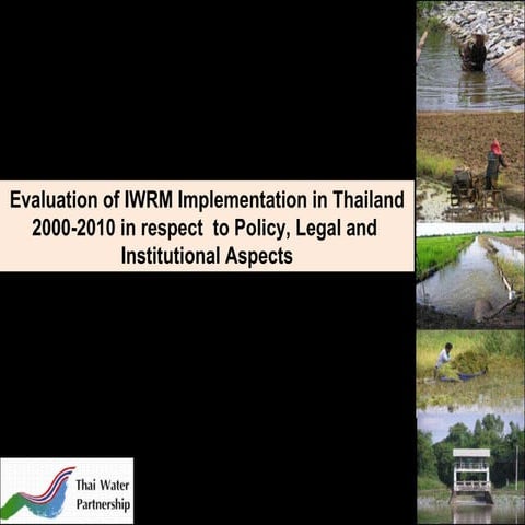 IWRM Evaluation Result_Thailand