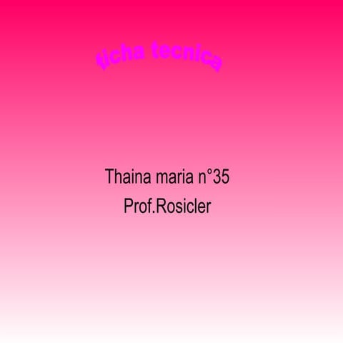 Thaina maria nº35 6°b
