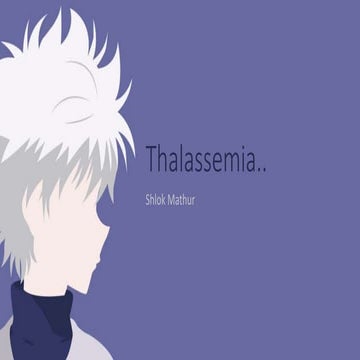 Thalassemia