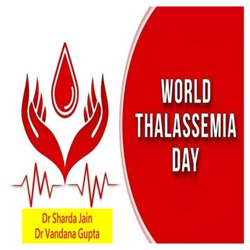 7 steps How to prevent Thalassemia : Dr Sharda Jain & Vandana Gupta