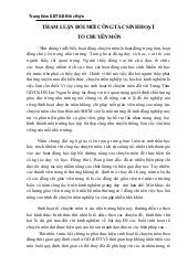 Tham luận đổi mới công tác sinh hoạ...