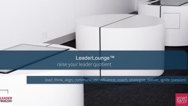 LeaderLounge: Thanks For The Feedback