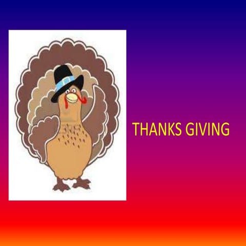 Thanks giving