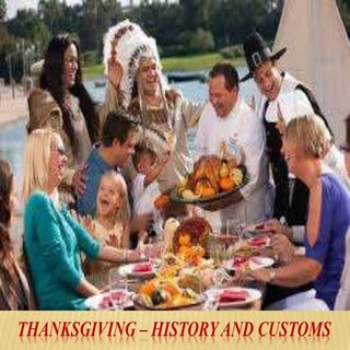 Thanksgiving   history and customs
