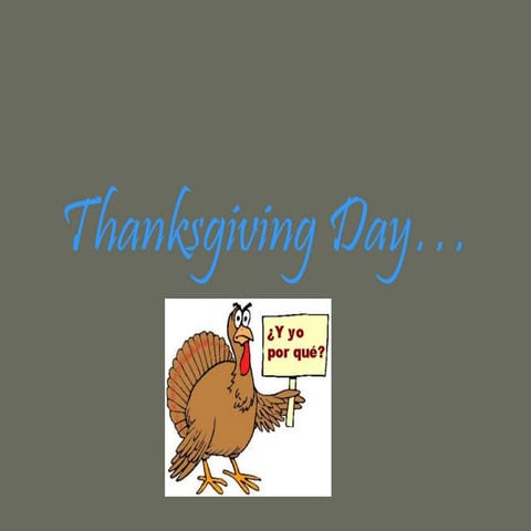 Thanksgiving day