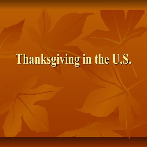 Thanksgiving serena 1st grade