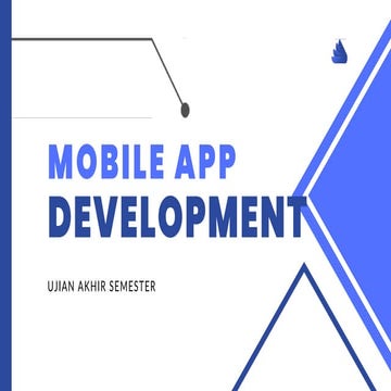 mobile application development presentation finals | PPT