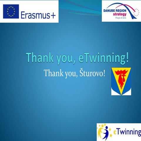 Thank you, e twinning!