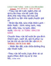 Thao rửa bể nước tại Hà Đông 0943 4...