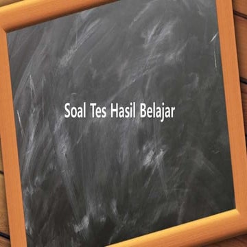 SOAL THB