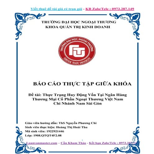 Thực Trạng Huy Động Vốn Tại Ngân Hàng Vietcombank Chi Nhánh Nam Sài Gòn.docx