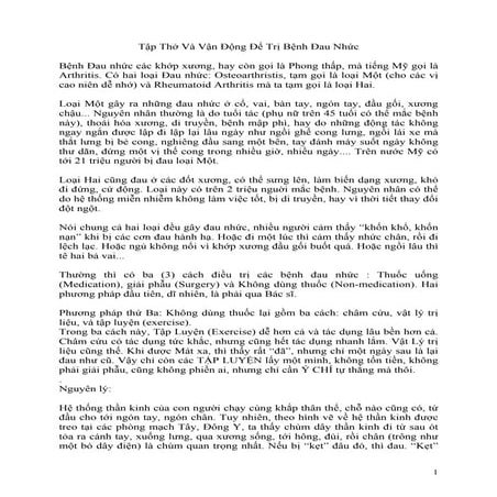 Thể Dục và Bấm Huyệt Trị Bệnh