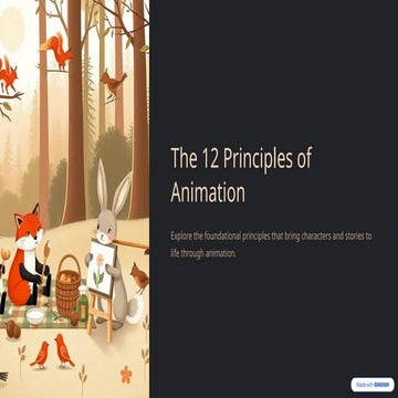 The 12 principles of animation, animation principles.pdf