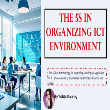 Safety Precautions When Working in ICT Environments | PPTX