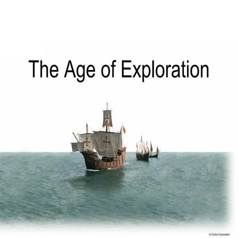 The age-of-exploration