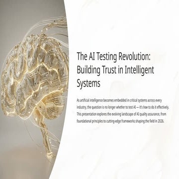 AI-Testing-Ensuring-Reliability-in-the-Age-of-Intelligent-Systems | PPTX