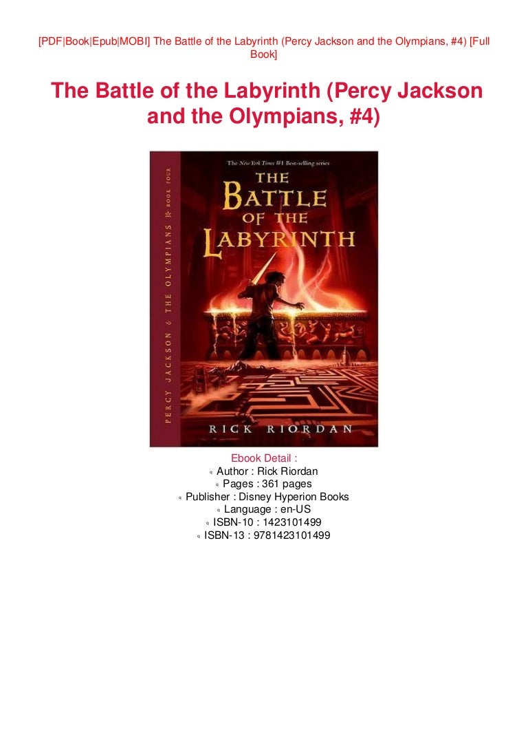 The Battle Of The Labyrinth Percy Jackson And The Olympians 4 B The Battle Of The Labyrinth Percy Jackson And The Olympians 4 B