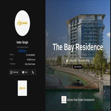The Bay Residence at Yas Island, Abu Dhabi – Baraka Development