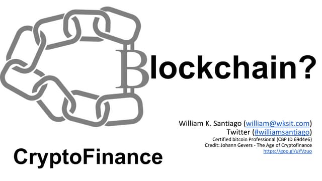 The blockchain