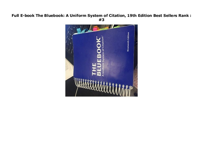 bluebook 20th edition pdf bluebook 20th edition pdf