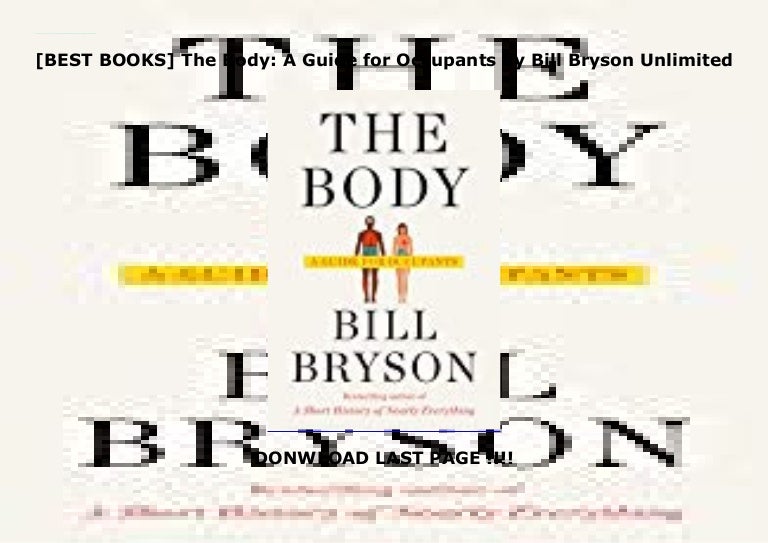 22+ Bill Bryson The Body Gif
