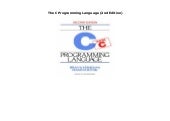 The C Programming Language (2nd Edition)
