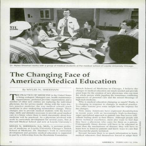 The Changing Face Of  American Medical Education