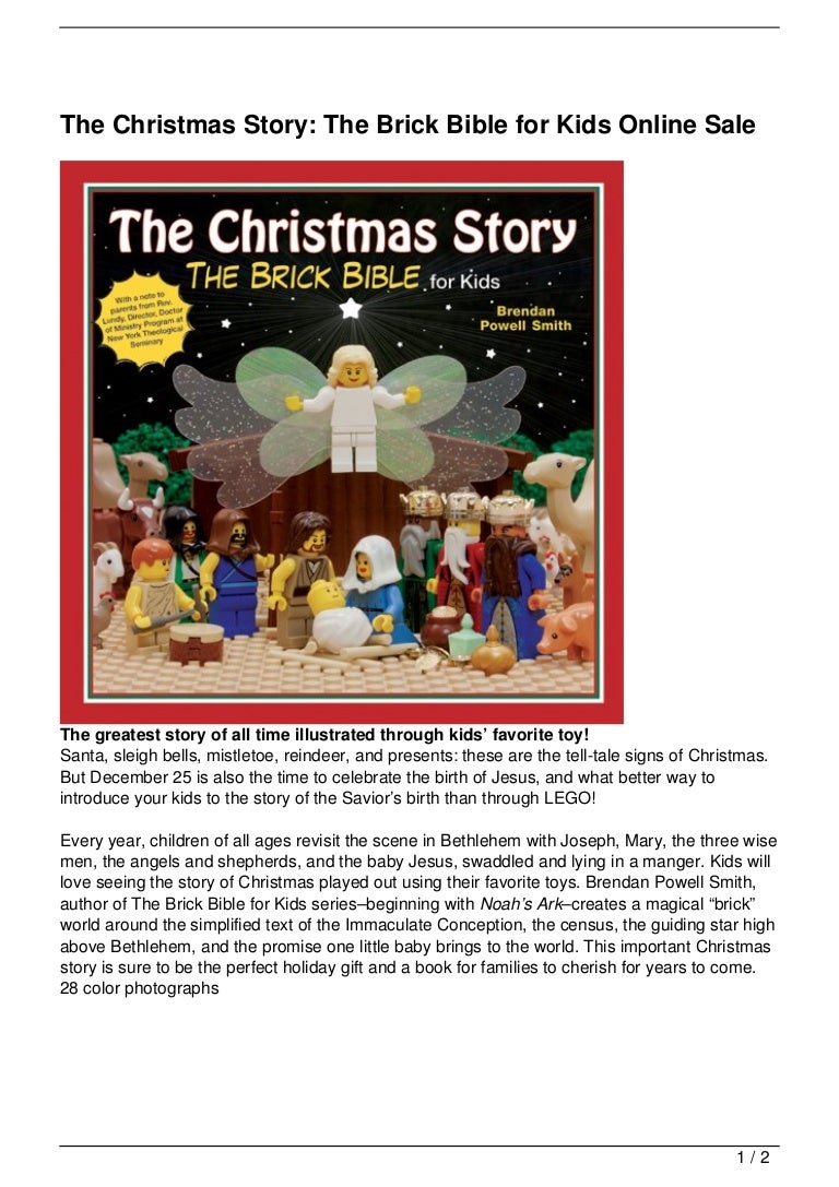 Uncategorized Christmas Stories For Kids Online the christmas story brick bible for kids online sale