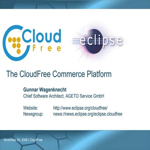 The CloudFree Commerce Platform