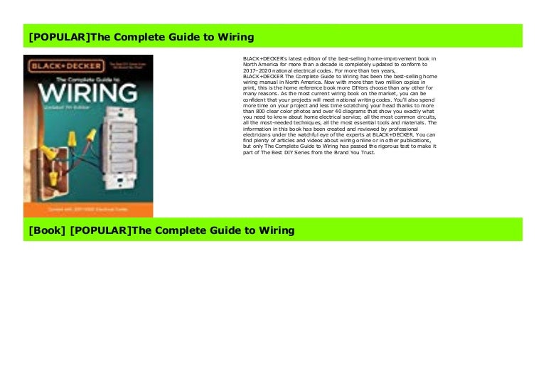 [POPULAR]The Complete Guide to Wiring