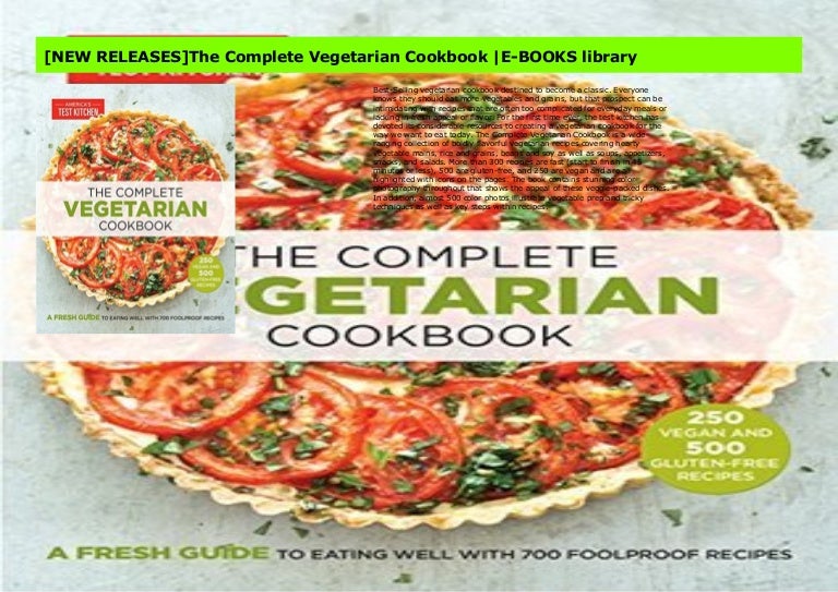 [NEW RELEASES]The Complete Vegetarian Cookbook |E-BOOKS library