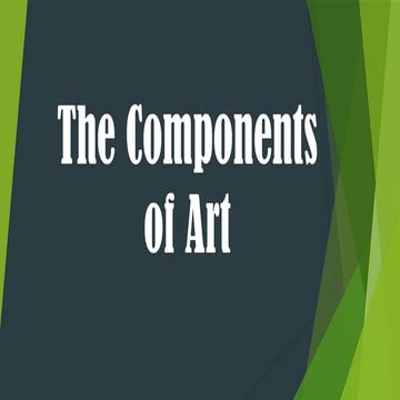 The-Component-of-Arts.pptx jdhssklhfoeifsdjsk