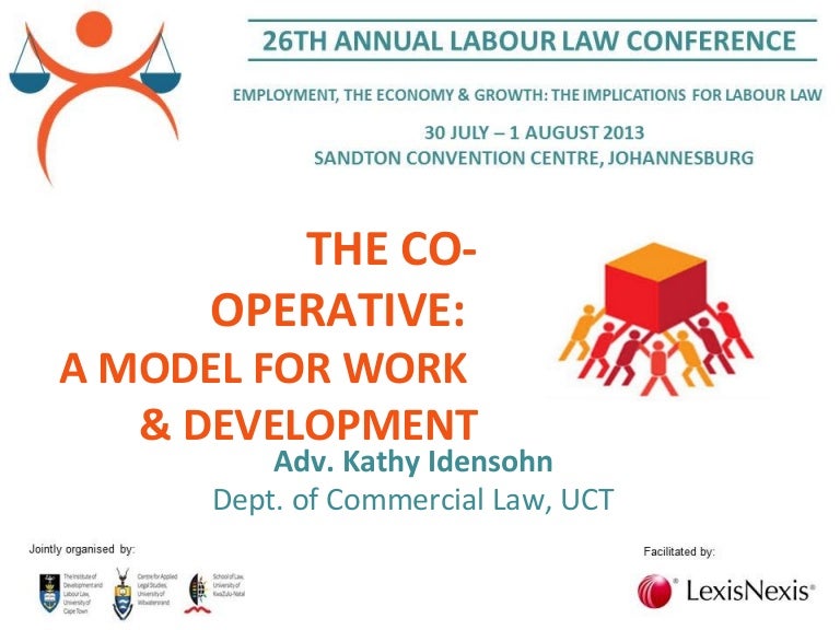 The cooperativeamodelforworkanddevelopment