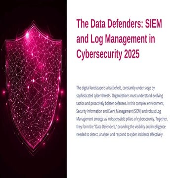 The-Data-Defenders-SIEM-and-Log-Management-in-Cybersecurity-2025.pptx.pdf