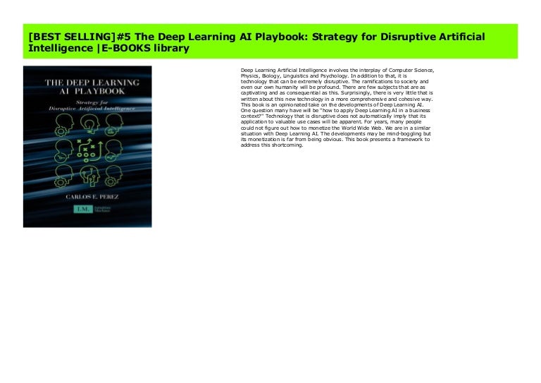 deep learning playbook