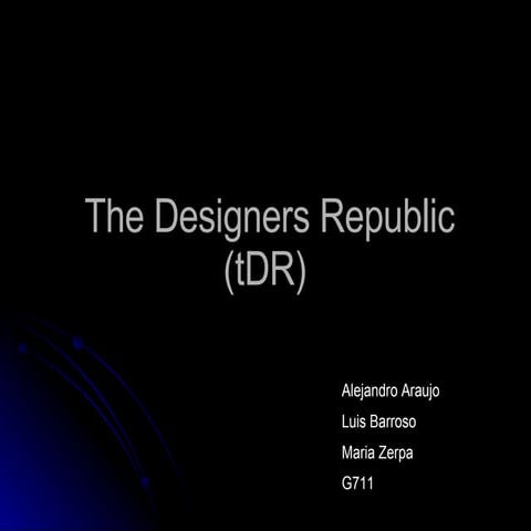 The Designers Republic (T Dr)[2]
