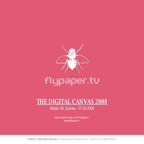 Media '08 - Presentation by Assia Grazioli-Venier