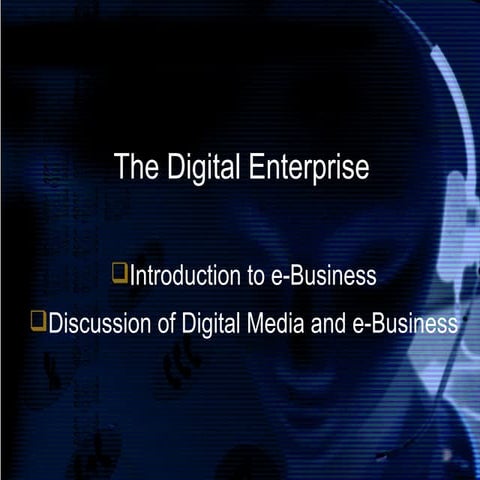 The Digital Enterprise